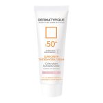 ضدآفتاب پوست خشک رنگ رز بژ spf50 درماتیپیک