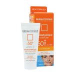ضدآفتاب بی رنگ پوست چرب و جوشی spf50 درماتیپیک حجم 40میلی لیتر
