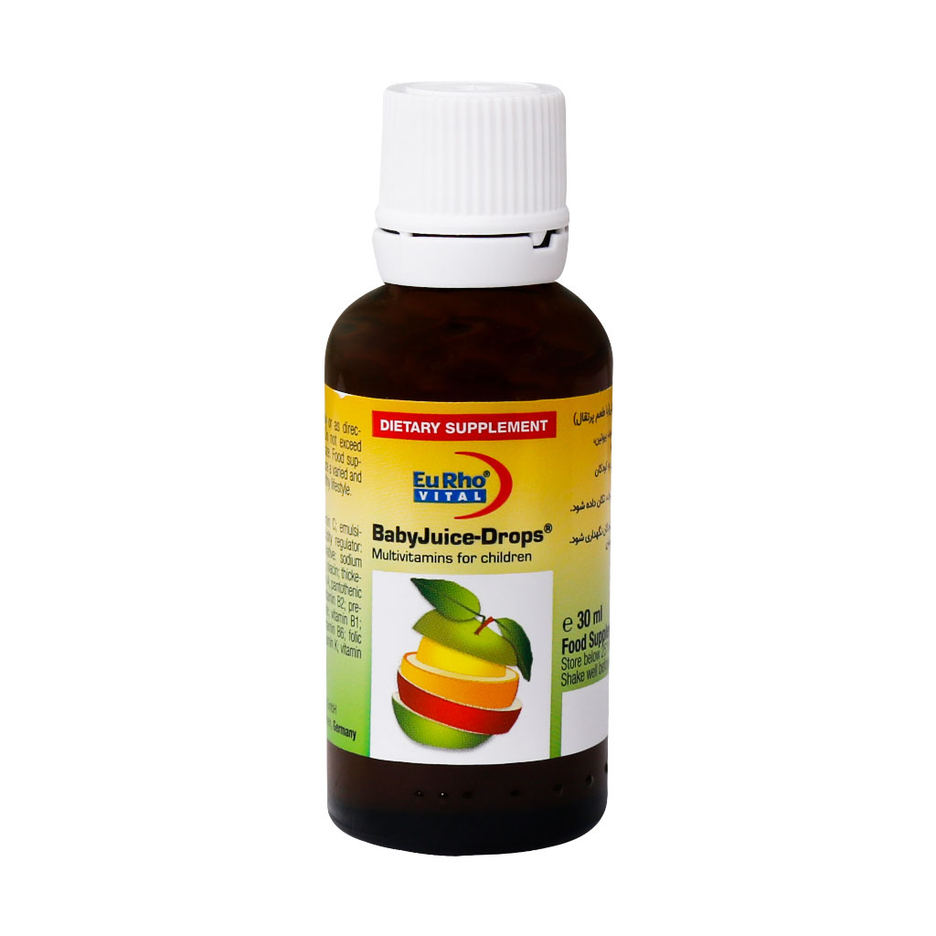 EuRho-Vital-New-Baby-Juice-Drops-30-ml بیبی جویس یوروویتال - تصویر 1