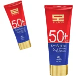 ضدآفتاب آقایان فاقد چربی بی رنگ spf50 ساین اسکین