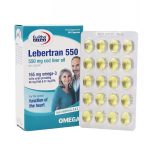 کپسول ژلاتینی نرم لبرتن 550میلی گرم یوروویتال بسته 60عددی
